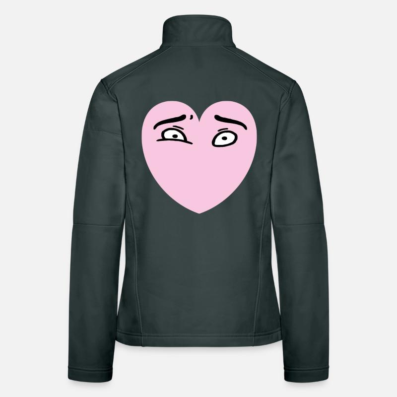 Heart Eyes Women's Softshell Jacket