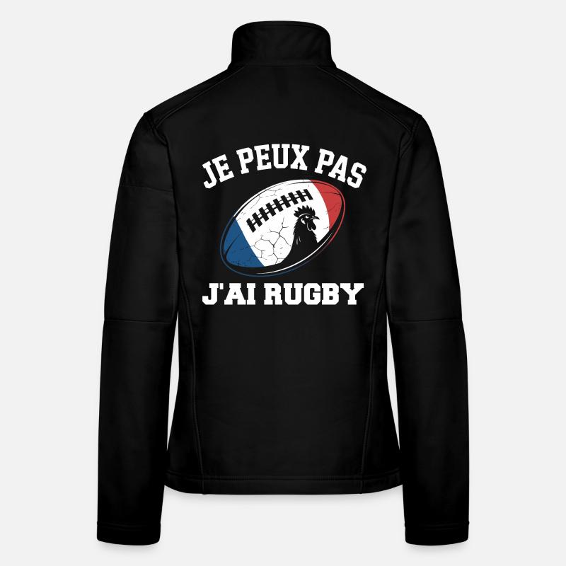 Ich kann nicht, ich habe Rugby. Frauen Softshelljacke