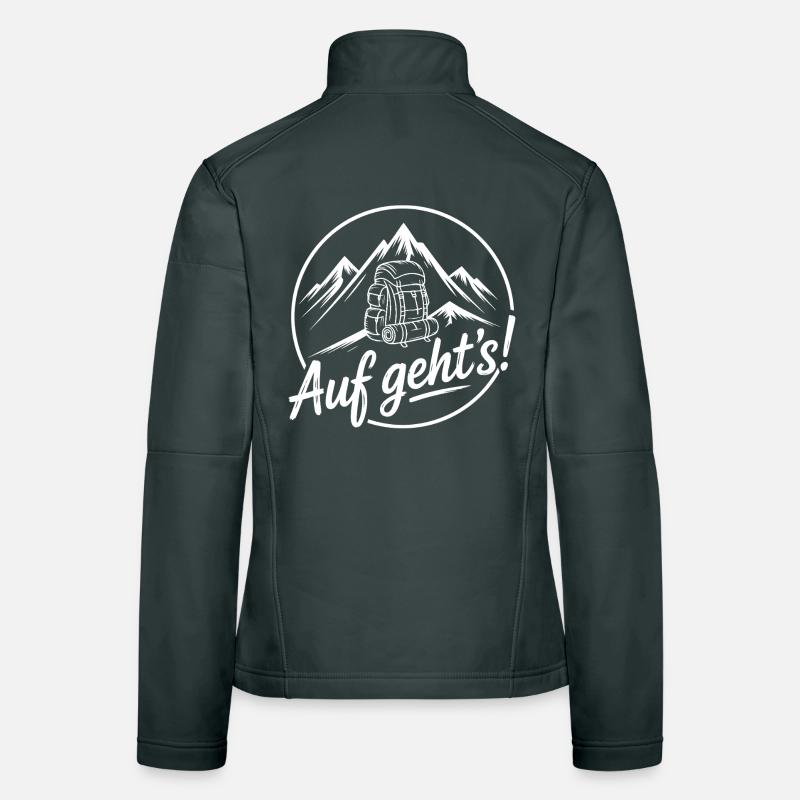 Let's go mountain adventure Women's Softshell Jacket