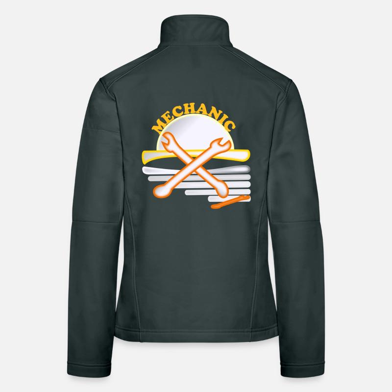 Mechanic wrench Women's Softshell Jacket