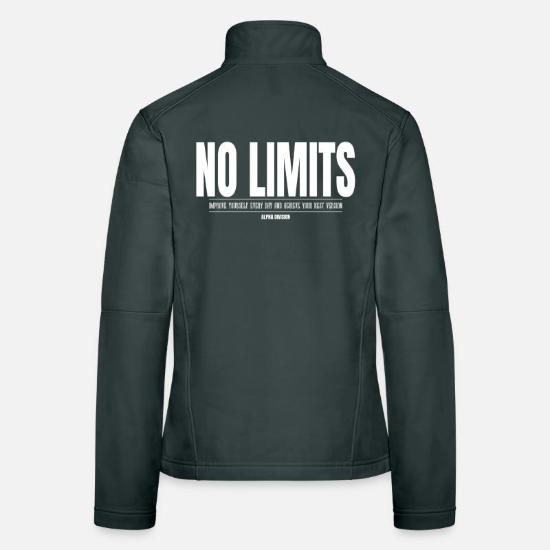 ALPHA DIVISION - No Limits - Gym Apparel Women's Softshell Jacket