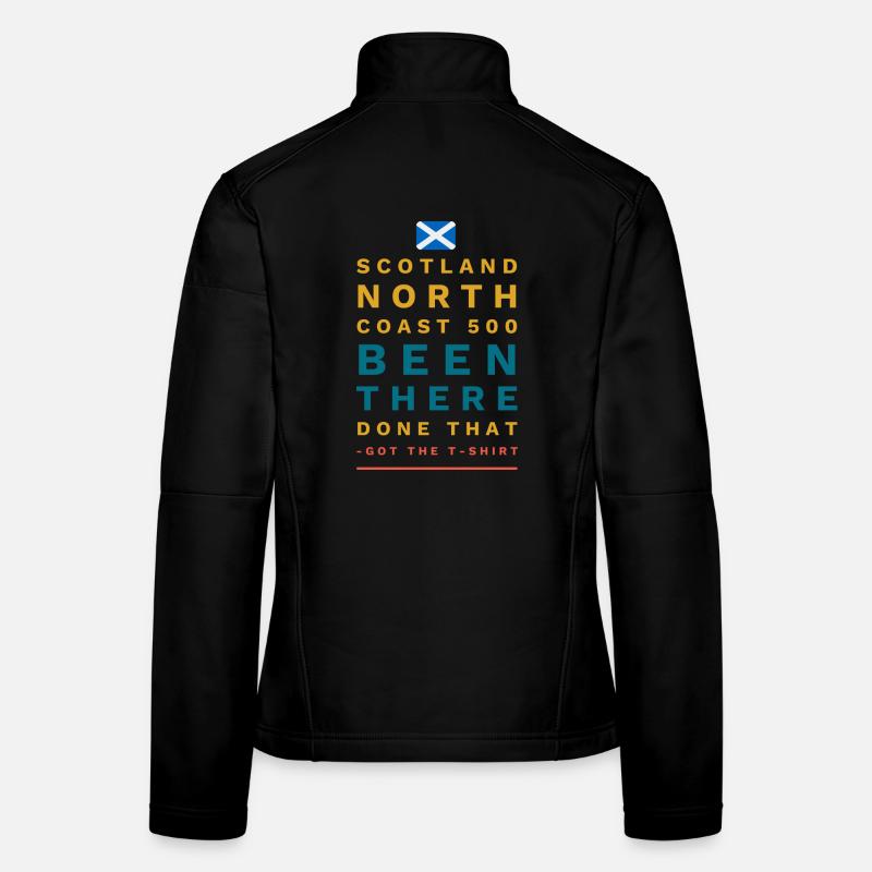 scottish coast nc 500 Women's Softshell Jacket