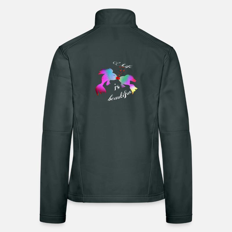 La vie est belle Veste en tissu softshell Femme