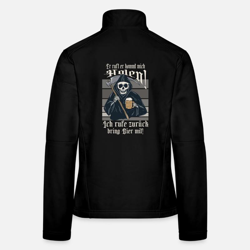 He calls I'll come get you! Women's Softshell Jacket