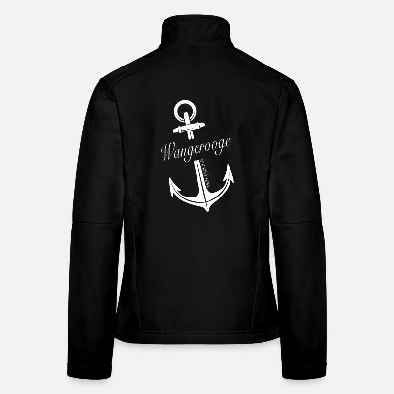 Wangerooge - Frauen Softshelljacke - Schwarz