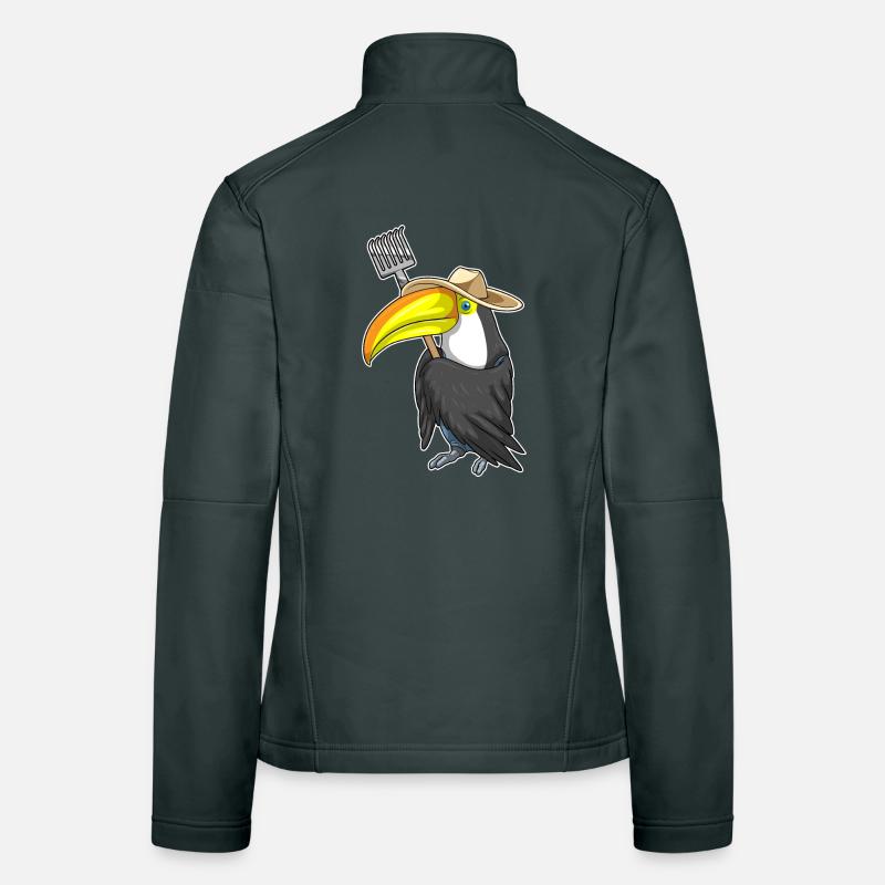 Ferme du Toucan Harke Veste en tissu softshell Femme