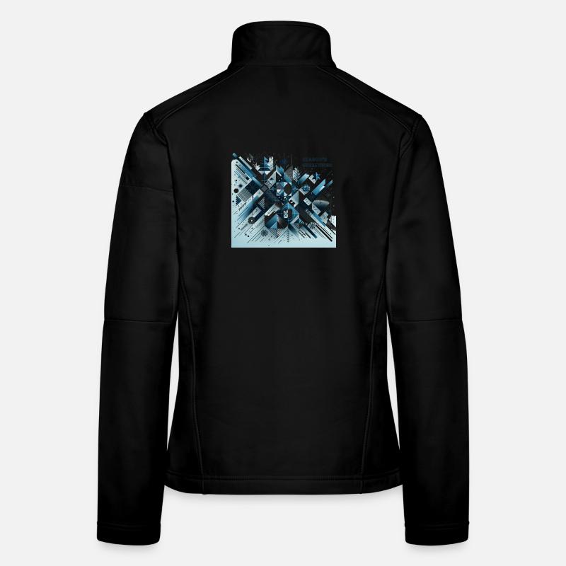 Season's Greetings - Frauen Softshelljacke - Schwarz