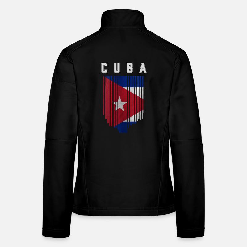 Cuban flag, Cuban pride Women's Softshell Jacket