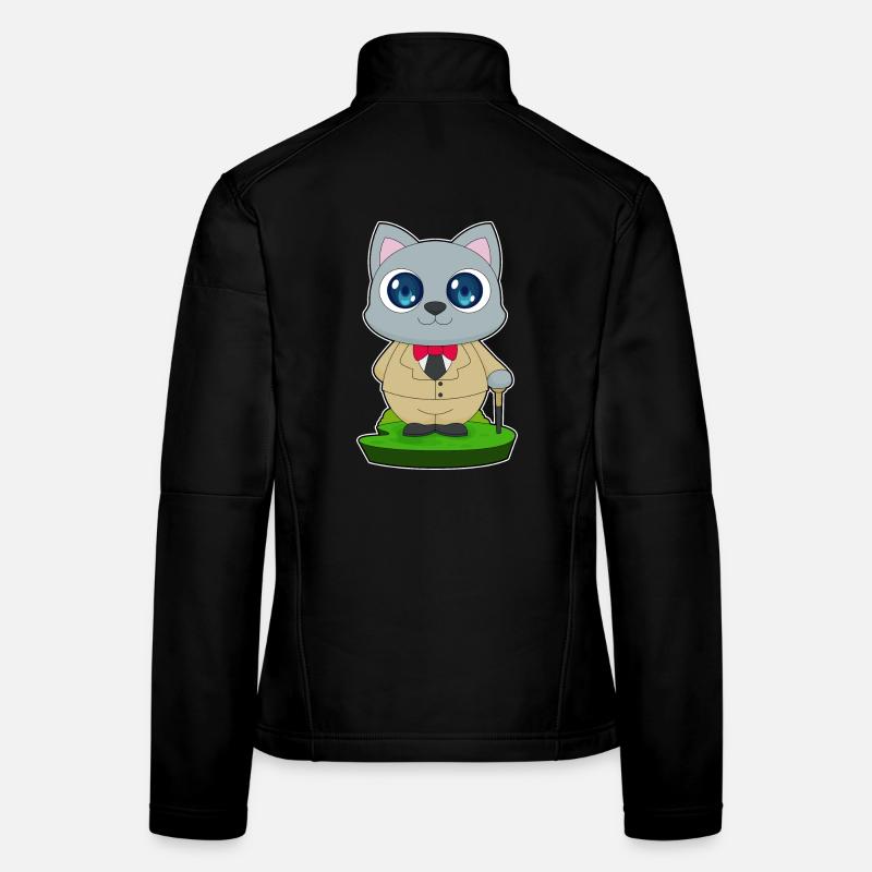 Canne de marche pour pensionnaires chats Veste en tissu softshell Femme