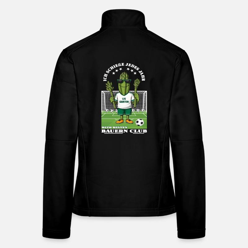1.FC Garten Spargel Verein Frauen Softshelljacke
