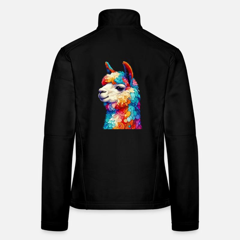 Alpaga Veste en tissu softshell Femme