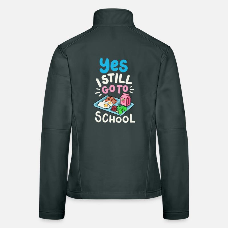 Schule Cafeteria-Crew Frauen Softshelljacke