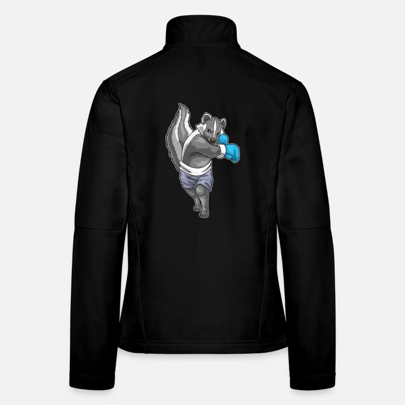 Skunk Boxer Gants de boxe Boxe Veste en tissu softshell Femme