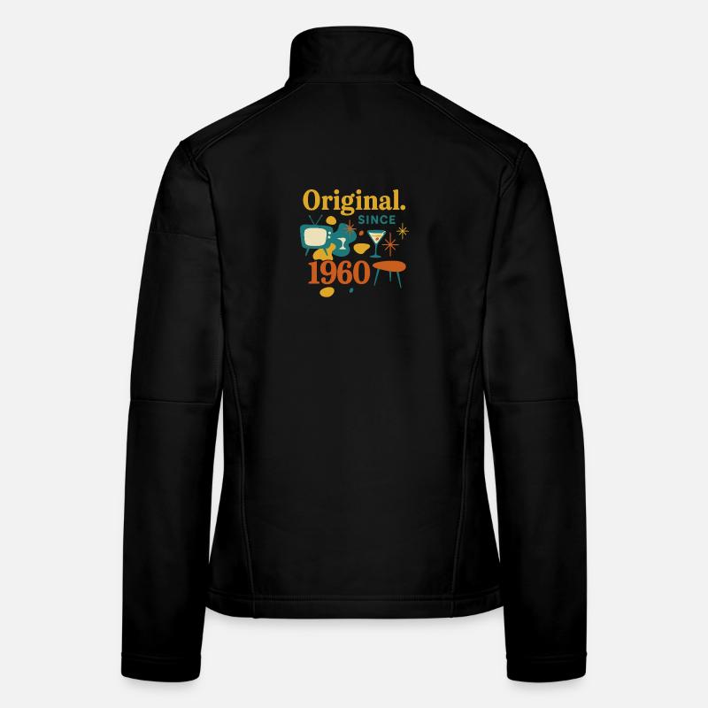 Original. Since 1960 – Retro Design Birth Year Women's Softshell Jacket