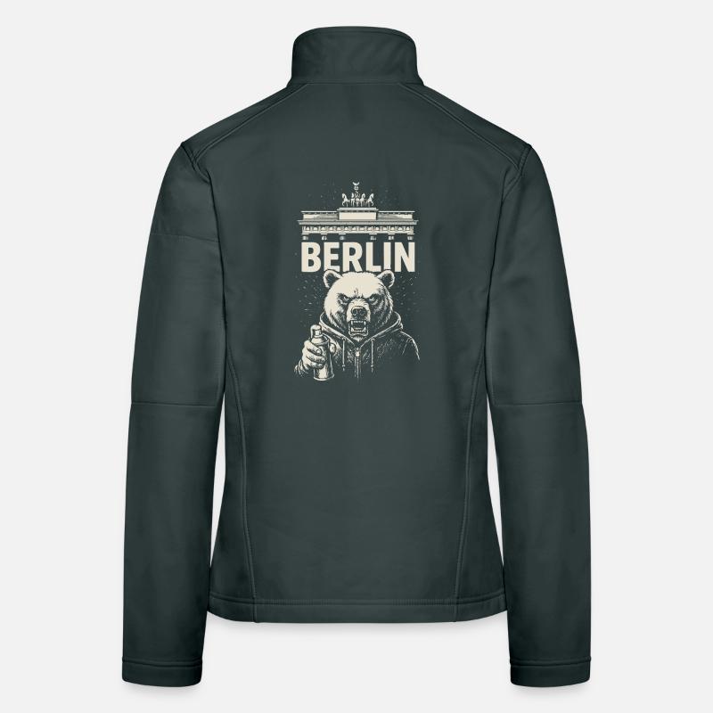 Berlin Rebell Frauen Softshelljacke