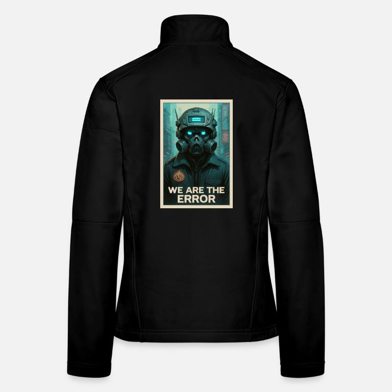 WE ARE THE ERROR Women's Softshell Jacket