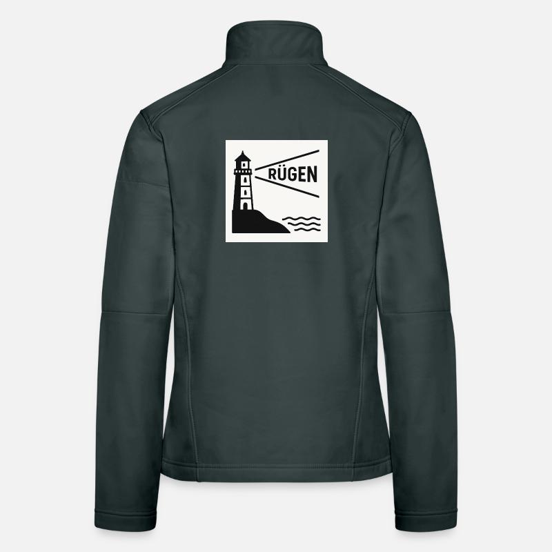 Réprimander Veste en tissu softshell Femme