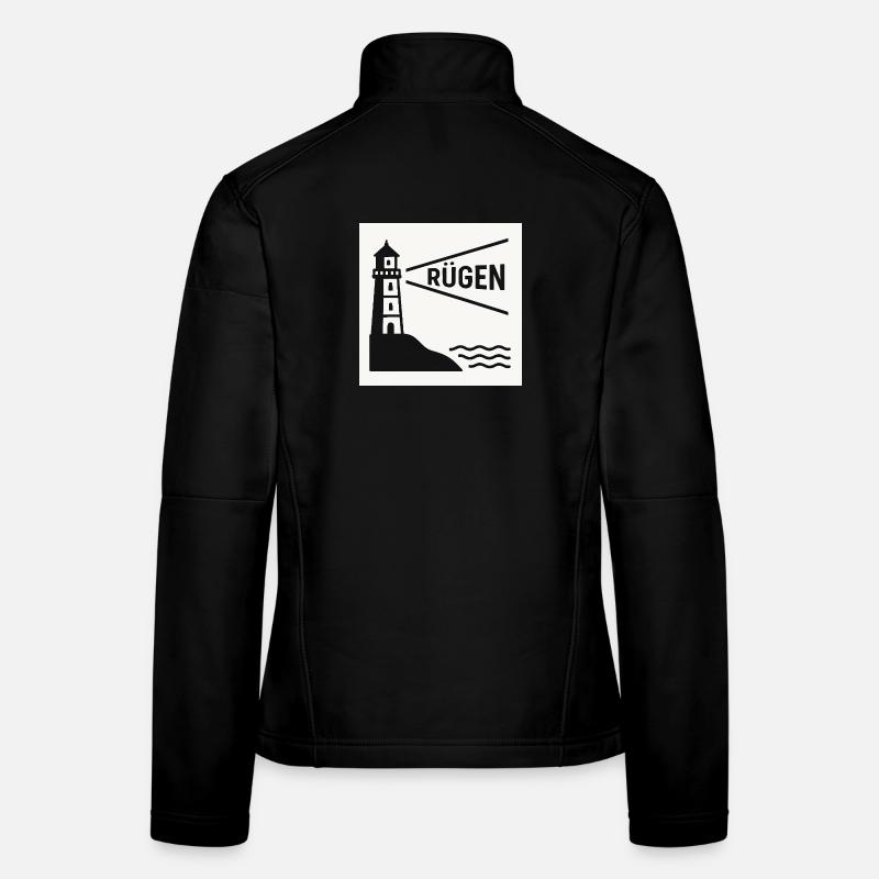 Réprimander Veste en tissu softshell Femme