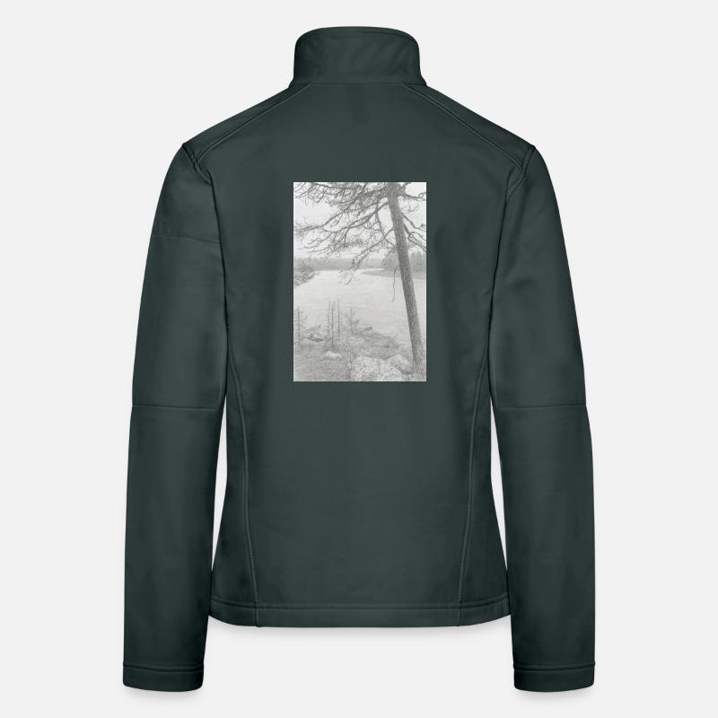 Natur Frauen Softshelljacke