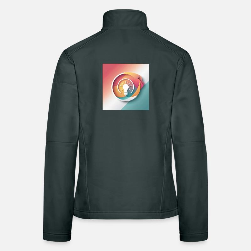 Abstract Creativity Illustration Women's Softshell Jacket