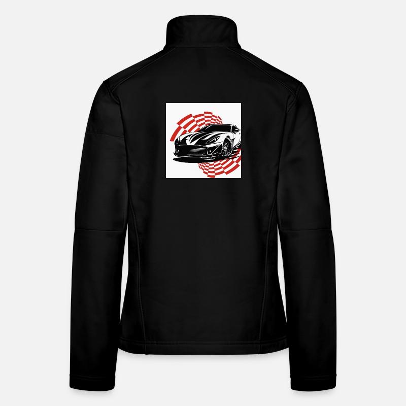 Une voiture de sport au style dynamique Veste en tissu softshell Femme