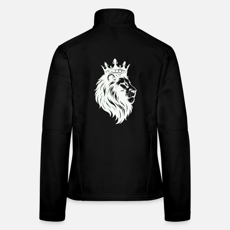Couronne du Roi Lion Veste en tissu softshell Femme