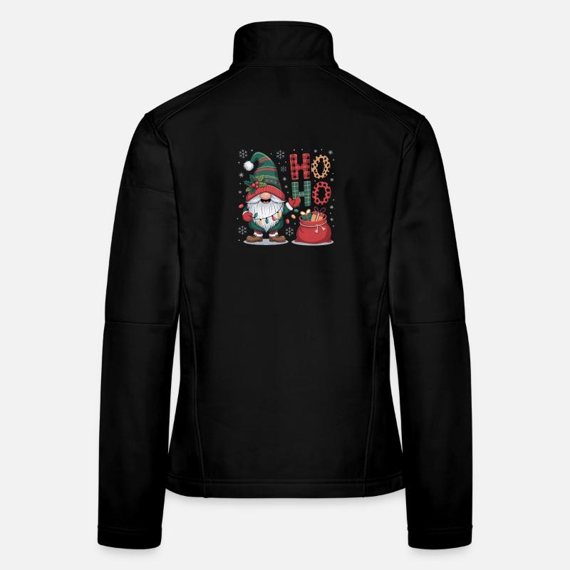 Santa Claus Gnome Women's Softshell Jacket