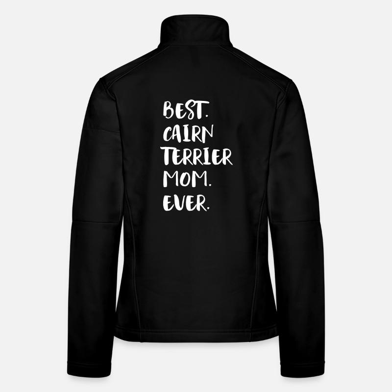 Cairn Terrier Veste en tissu softshell Femme