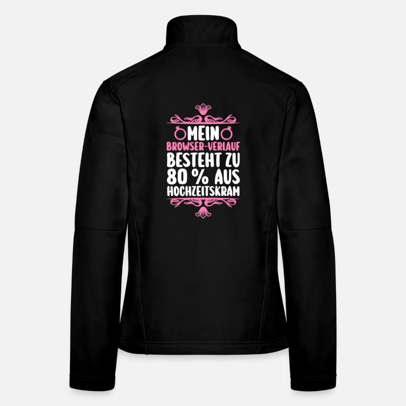Bachelor Party Team Bride Hen Party Women's Softshell Jacket