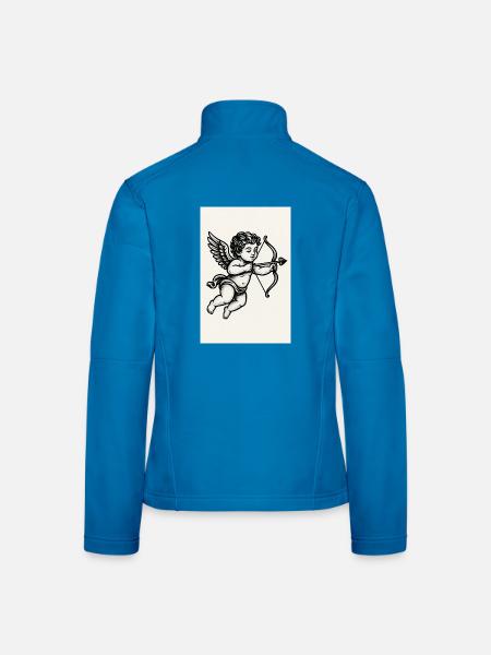 Angel - Women's Softshell Jacket - black - Back