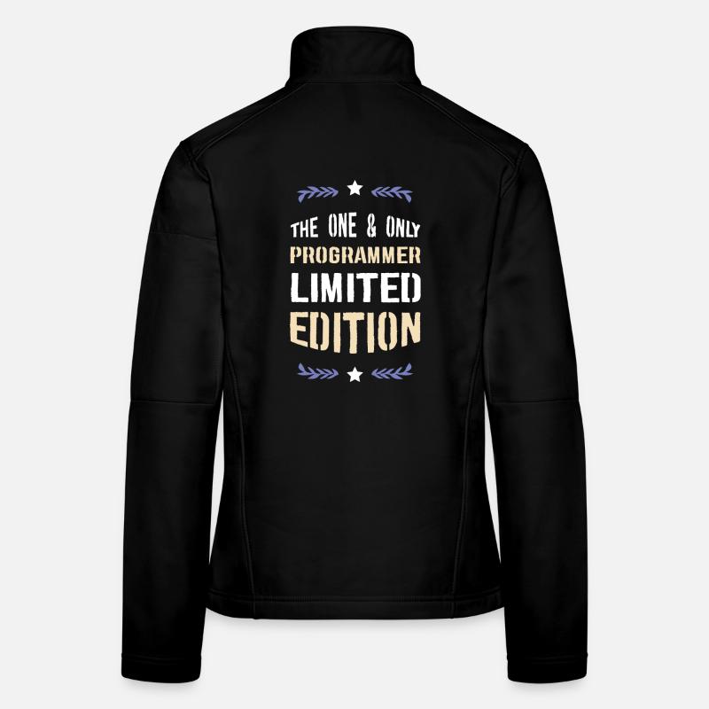 The One and Only Programmer Limited Edition - Frauen Softshelljacke - Schwarz