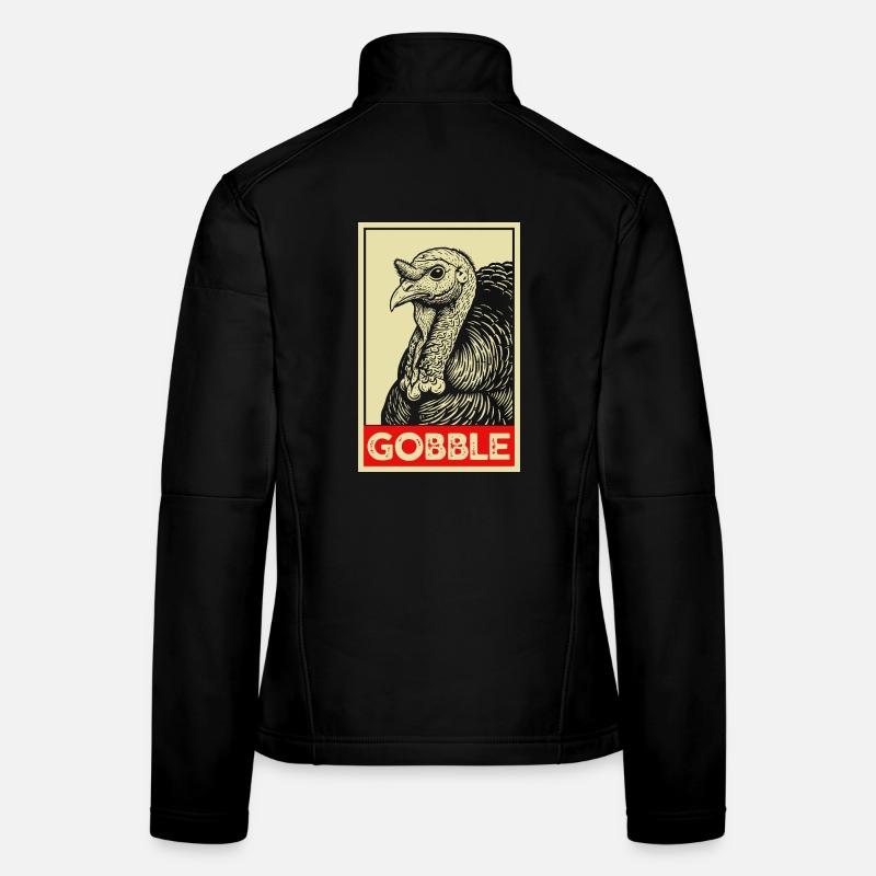  I'm Just Here For The Gravy Funny Thanksgiving Frauen Softshelljacke