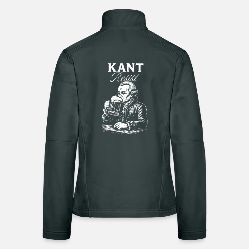 Kant résiste à l’icône de la bière Veste en tissu softshell Femme