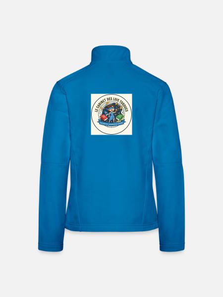 Das Kabinett der Torbude-Gesetze - Frauen Softshelljacke - Schwarz - Hinten