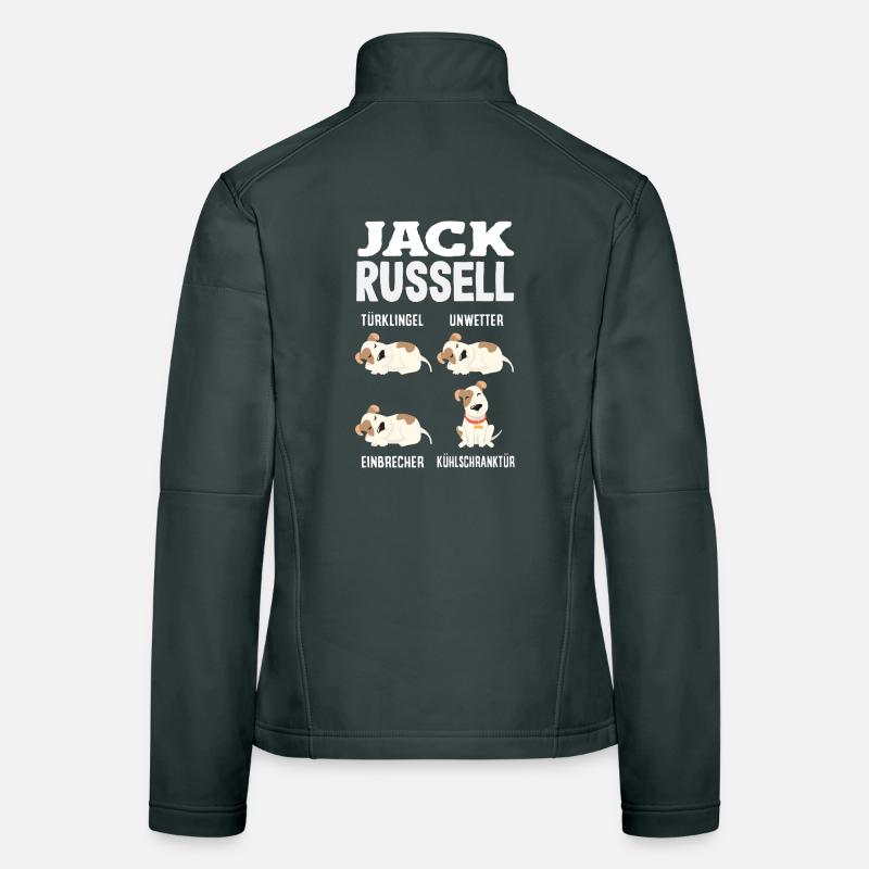Funny Jack Russell Owner Gift Women's Softshell Jacket