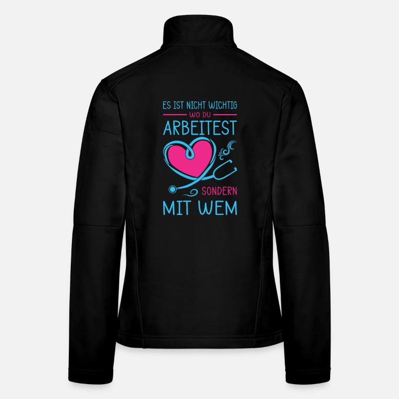 Nurse Gifts Nursing Funny Nurse Women's Softshell Jacket