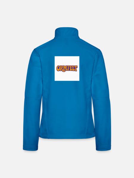 ORMFELT Retro-Logo - Frauen Softshelljacke - Schwarz - Hinten