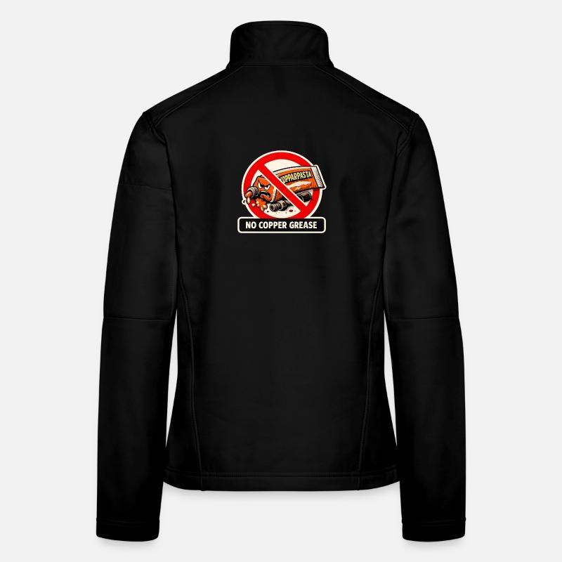 Keine Kupferpaste Frauen Softshelljacke