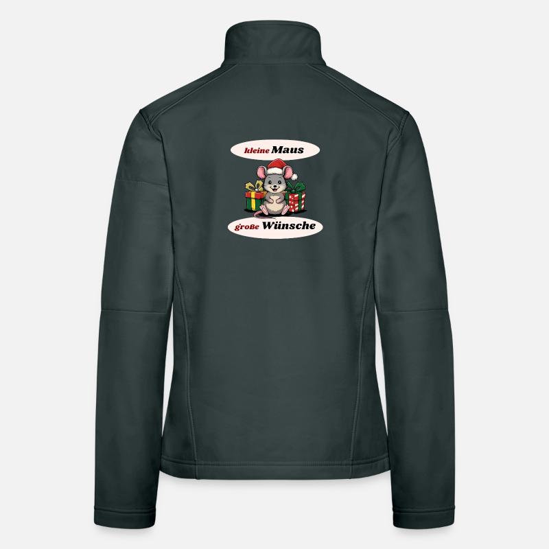 Weihnachtsmaus  Frauen Softshelljacke