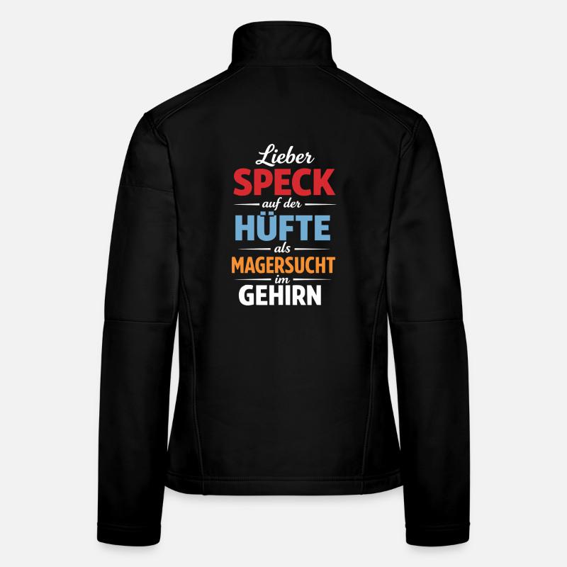 Cher Bacon sur les hanches Dire Veste en tissu softshell Femme