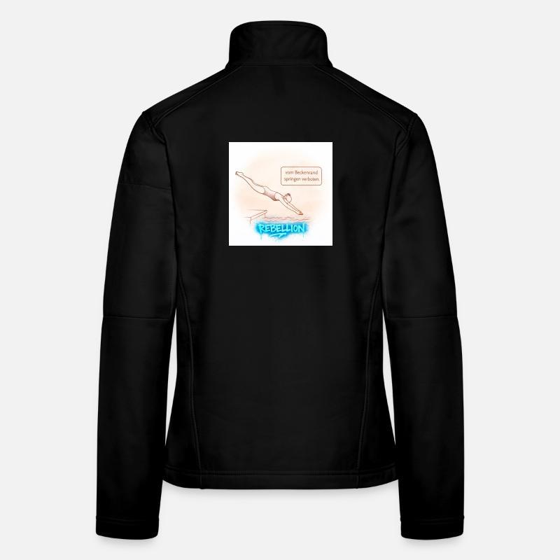Beckenrand Rebellion  Frauen Softshelljacke