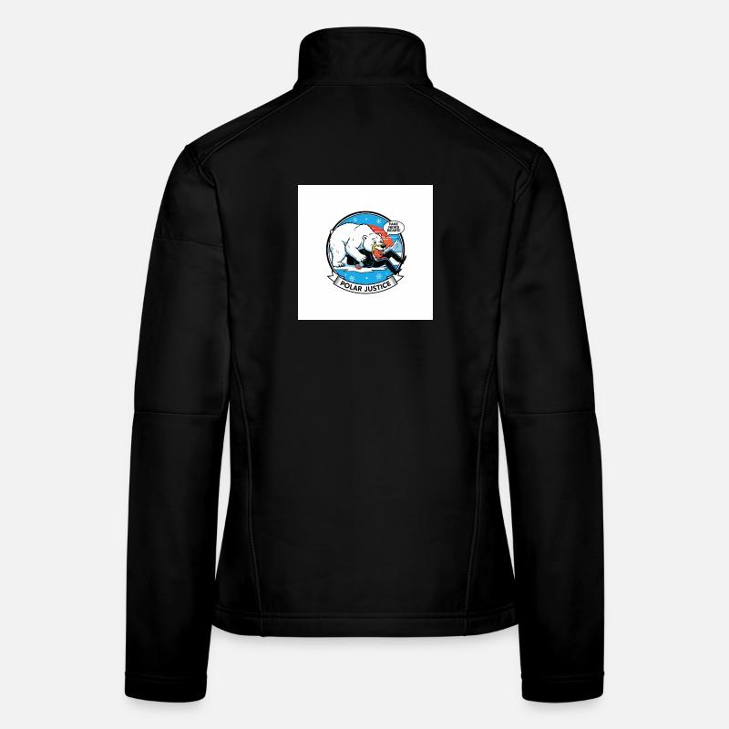 PolarJustice Cartoon Women's Softshell Jacket
