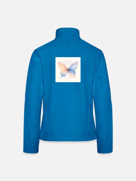 Butterfly - Women's Softshell Jacket - black