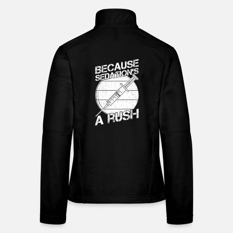 Anesthesiologist Sedation´s Rush Anesthesia Frauen Softshelljacke
