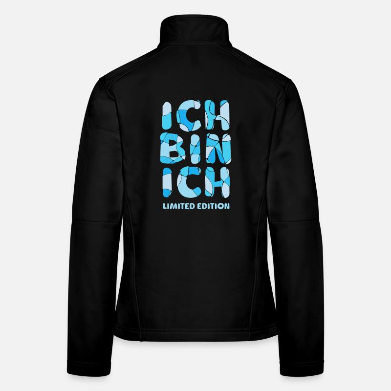 I AM ME - Édition limitée Veste en tissu softshell Femme