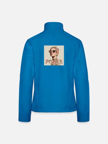 Superwoman - Veste en tissu softshell Femme - noir - Dos