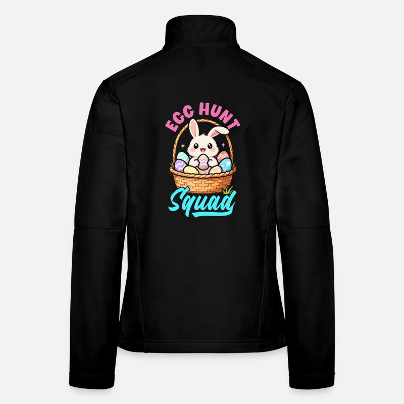 Happy Easter Sweet Easter Bunny Egg Hunt Easter Eggs Women's Softshell Jacket