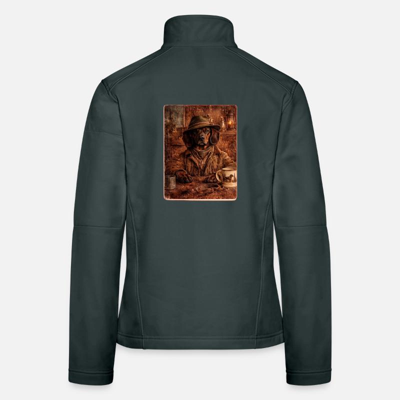 The Forestry Council - Alpine Dachsbracke Women's Softshell Jacket