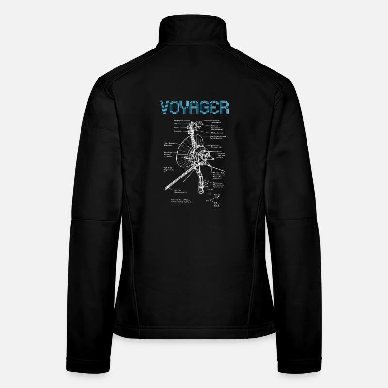 Voyager - Frauen Softshelljacke - Schwarz
