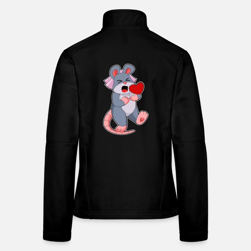 Maus Braut Schleier Hochzeit Frauen Softshelljacke
